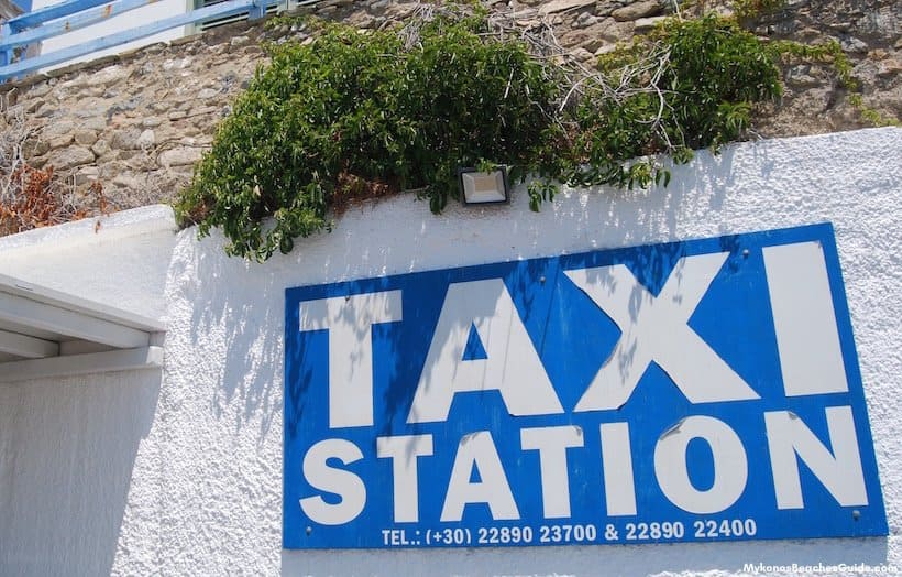 Mykonos Taxi Station